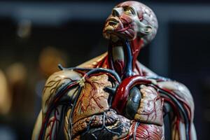 The Human Cardiovascular System Highlighting the Heart and Its Role in Circulatory Health photo