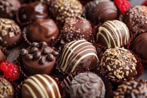 Sweet and Delicious Chocolate Treat Perfect for Indulging Your Dessert Cravings photo
