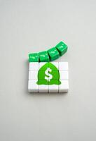 Reaching consensus when agreeing on a budget. Agreeing on how to achieve a healthy financial future. Negotiation and Flexibility. balance immediate financial needs with long-term goals. photo