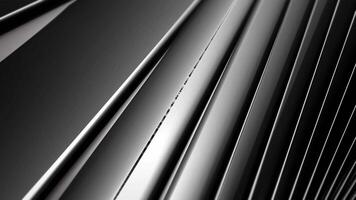 Gray glossy metallic broadcast background. silver smooth background Hi-tech video