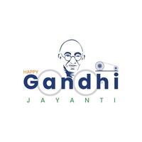 2nd october mahatma gandhi jayanti vector