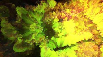abstraction on the theme of the cosmic nebula and the birth of new universes video