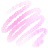 Hand drawn Pink Yellow gradient brush strokes merging into bold rugged grunge textures png