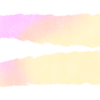 Gorgeous Pink Yellow gradient strokes with soft transitions into rugged grunge edges png