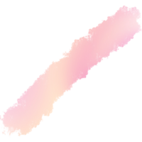 A soft Pink Yellow gradient stroke blending into grunge inspired textures with a smooth transition png