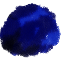 A beautiful Blue watercolor stroke blending into soft textured grunge layers png