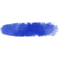 A rough edged blue stroke blending rough textures into soft watercolor gradients png