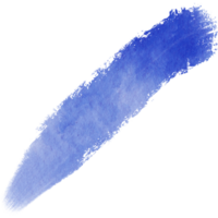 Blue stroke blending rough grunge textures with soft watercolor washes png