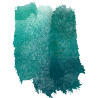 A gentle Cyan stroke with soft blending and a rugged grunge edge png