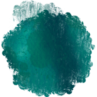 A smooth Cyan stroke with rugged edges and soft blending png