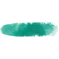 A rough edged Cyan stroke blending rough textures into soft watercolor gradients png