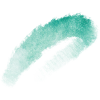 Cyan stroke blending distressed textures with soft watercolor tones png