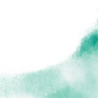 Cyan stroke blending rugged grunge textures with smooth watercolor effects png