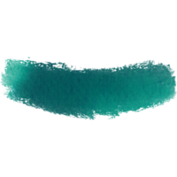 A rugged Cyan stroke blending grunge elements with soft watercolor washes png