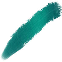A rough Cyan brushstroke transitioning into smooth watercolor tones png