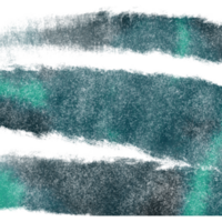 A textured Cyan brushstroke transitioning into delicate watercolor gradients png