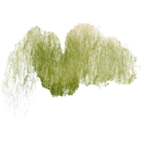A stunning Green watercolor stroke with soft transitions into textured grunge marks png