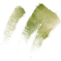 Beautiful Green watercolor strokes merging into textured rugged grunge inspired marks png