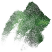 Gorgeous Green watercolor brush strokes blending into textured rugged grunge edges png