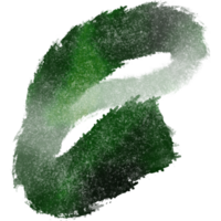 Gorgeous Green watercolor strokes blending into bold rugged grunge inspired marks png