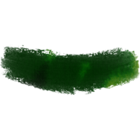 A rough stroke blending Green watercolor with hand drawn textures png