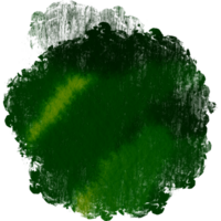 Textured Green stroke flowing into smooth watercolor gradients png