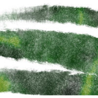 A textured Green brushstroke transitioning into delicate watercolor gradients png