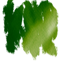 A gentle Green brush stroke with a soft watercolor effect and rough grunge finish png