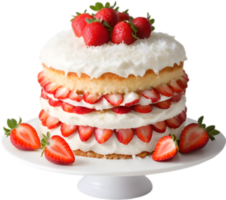 Tempting Slice of Coconut Cake Illustration. . png