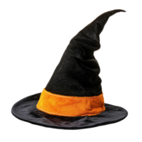 halloween witch hat isolate on transparency background png