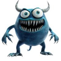 monsters inc monster isolate on transparency background png