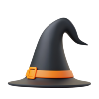 halloween witch hat on transparent background png
