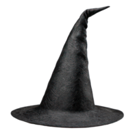 a black witch hat on a transparent background png