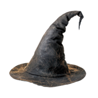 halloween witch hat isolate on transparency background png
