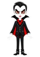 Halloween Dedicated Vampire In A Stylish Outfit Graphic Element Appropriate For Fashion Wear, Hats, Bumper Sticker, Art Print, Throw Pillow png