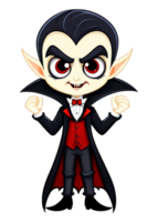 Halloween Themed Vampire Character In A Pose Graphic Element Great For Casual Wear, Men's Clothing, Cool Sticker, Poster, Aprons png