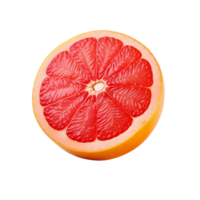 Grapefruit with a whole, uncut appearance, displayed against a clear, transparent backdrop. png