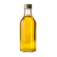 Cooking oil in a plastic bottle isolated on transparent background png