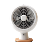 Modern electric fan heater isolated on transparent background png