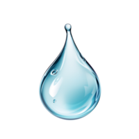 water drop isolated on transparent background png