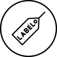Label Icon Design Illustration vector