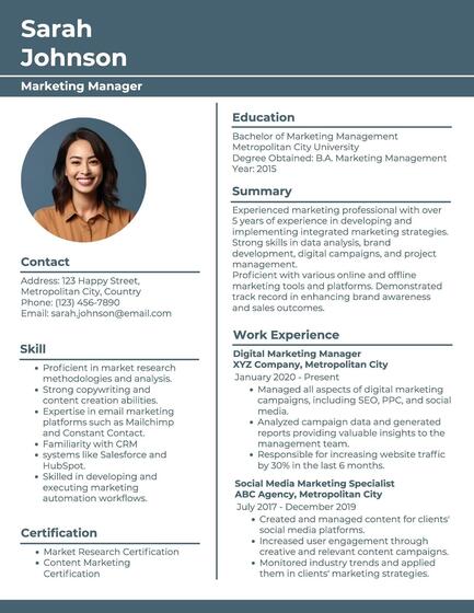 General Resume 