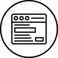 Custom features Icon Design Illustration vector