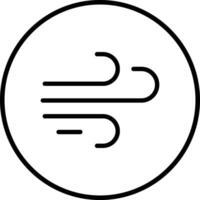 Wind Icon Design Illustration vector
