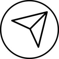 Send Icon Design Illustration vector