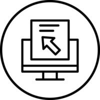 Pay Per Click Icon Design Illustration vector