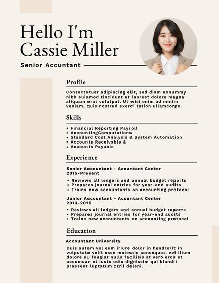 Simple Resume Template