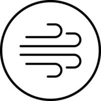 Wind Icon Design Illustration vector