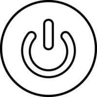 Power Icon Design Illustration vector