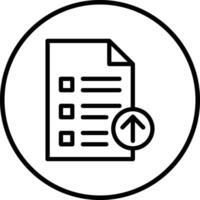 Upload Icon Design Illustration vector
